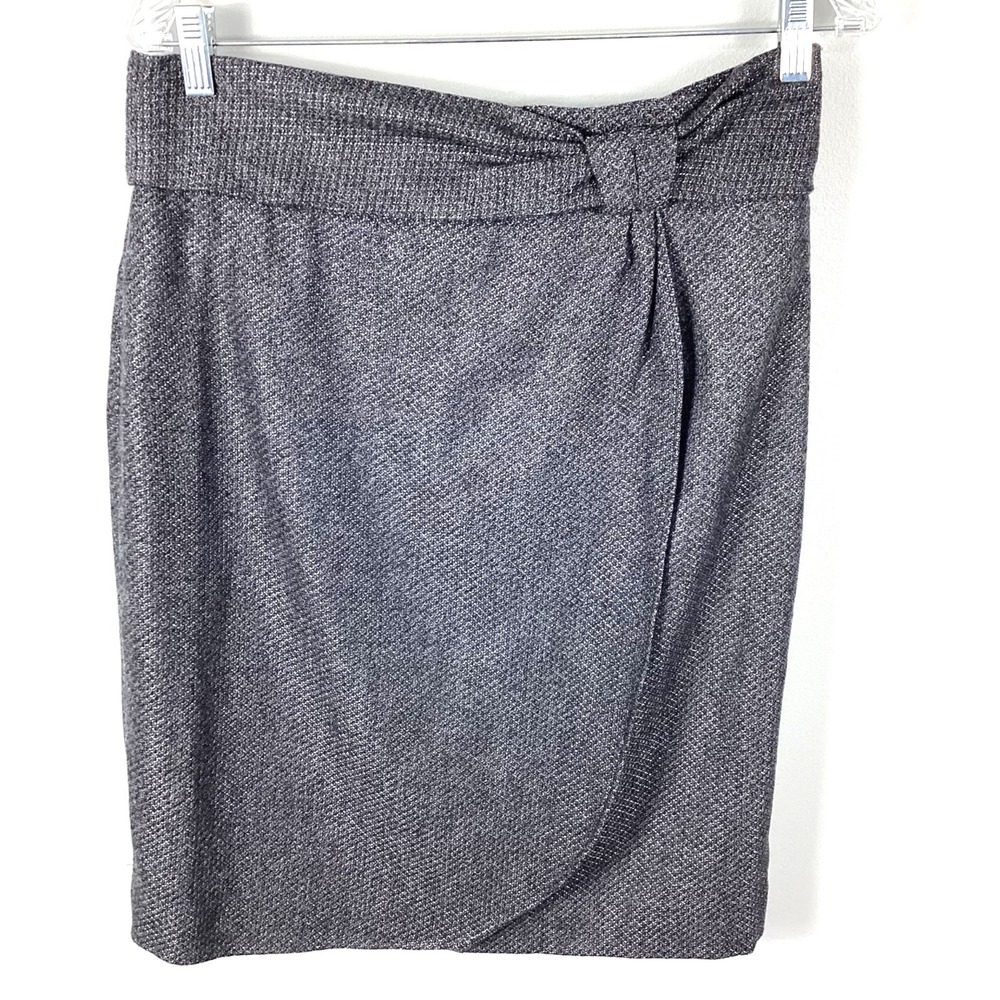 NWT Classiques Entier Atelier Quiet‎ Luxury Neutral  Pencil Wrap  Skirt Size 14